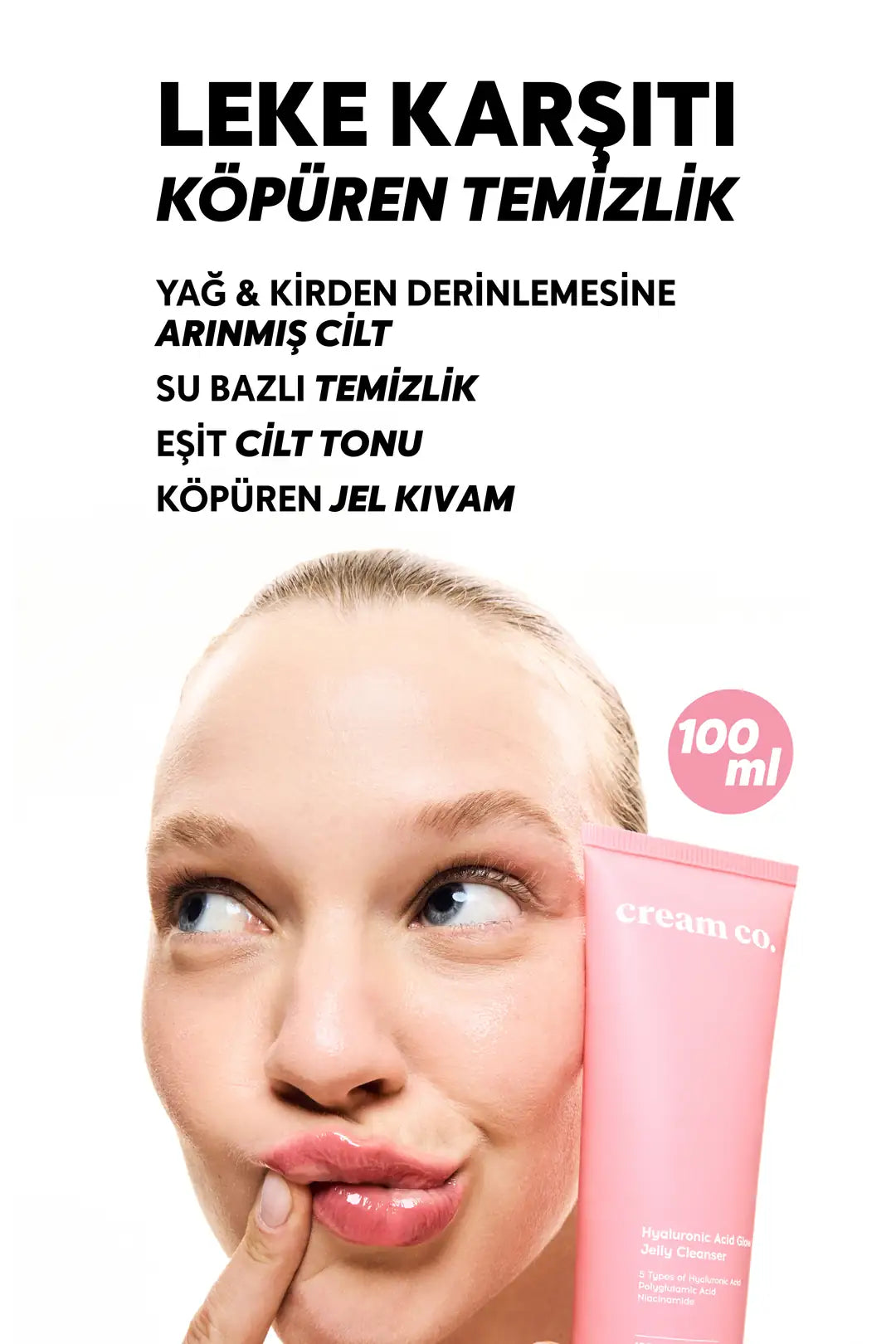 Hyaluronic Acid Glow Jelly Cleanser - 100ML