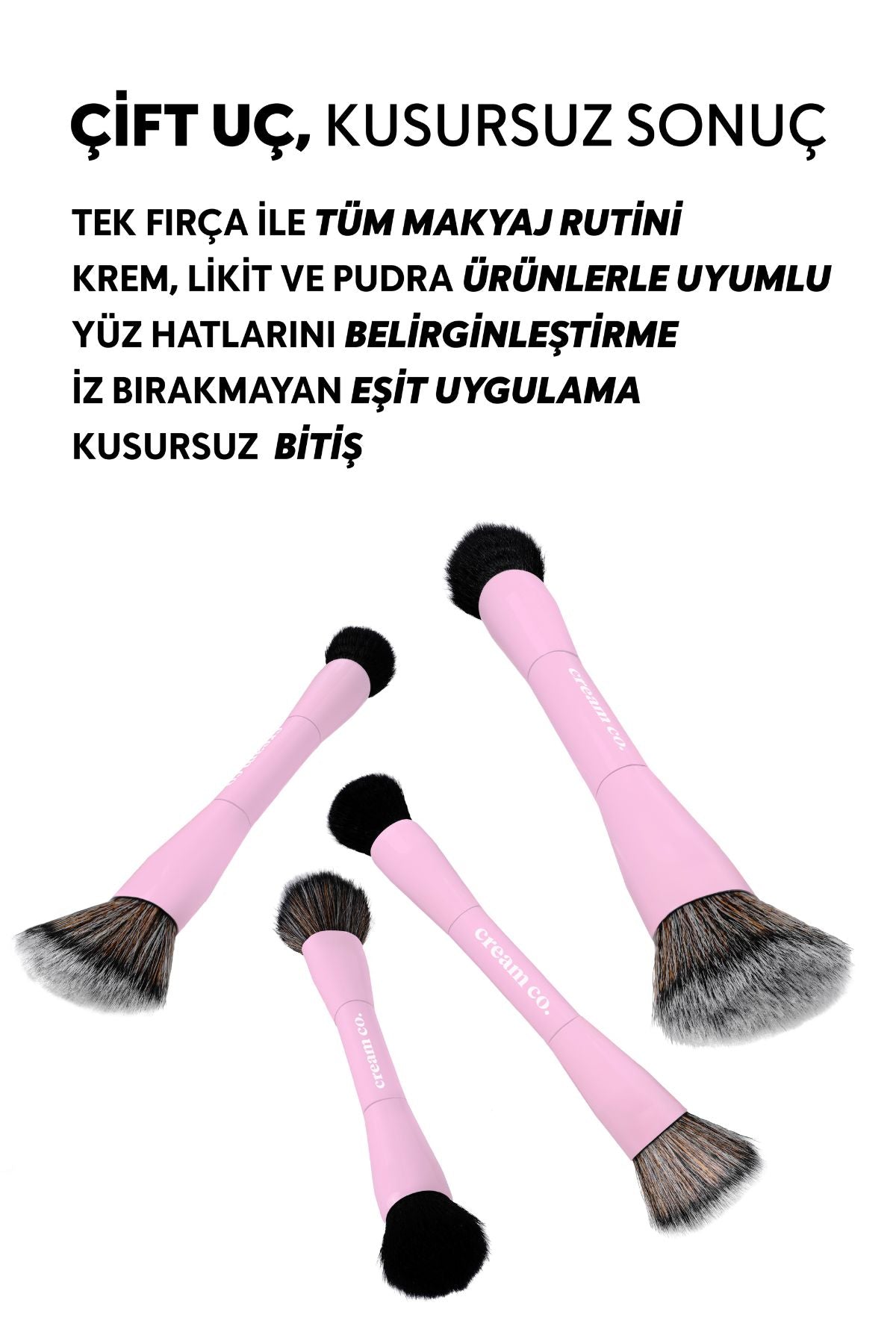Dual-Ended Makeup Brush