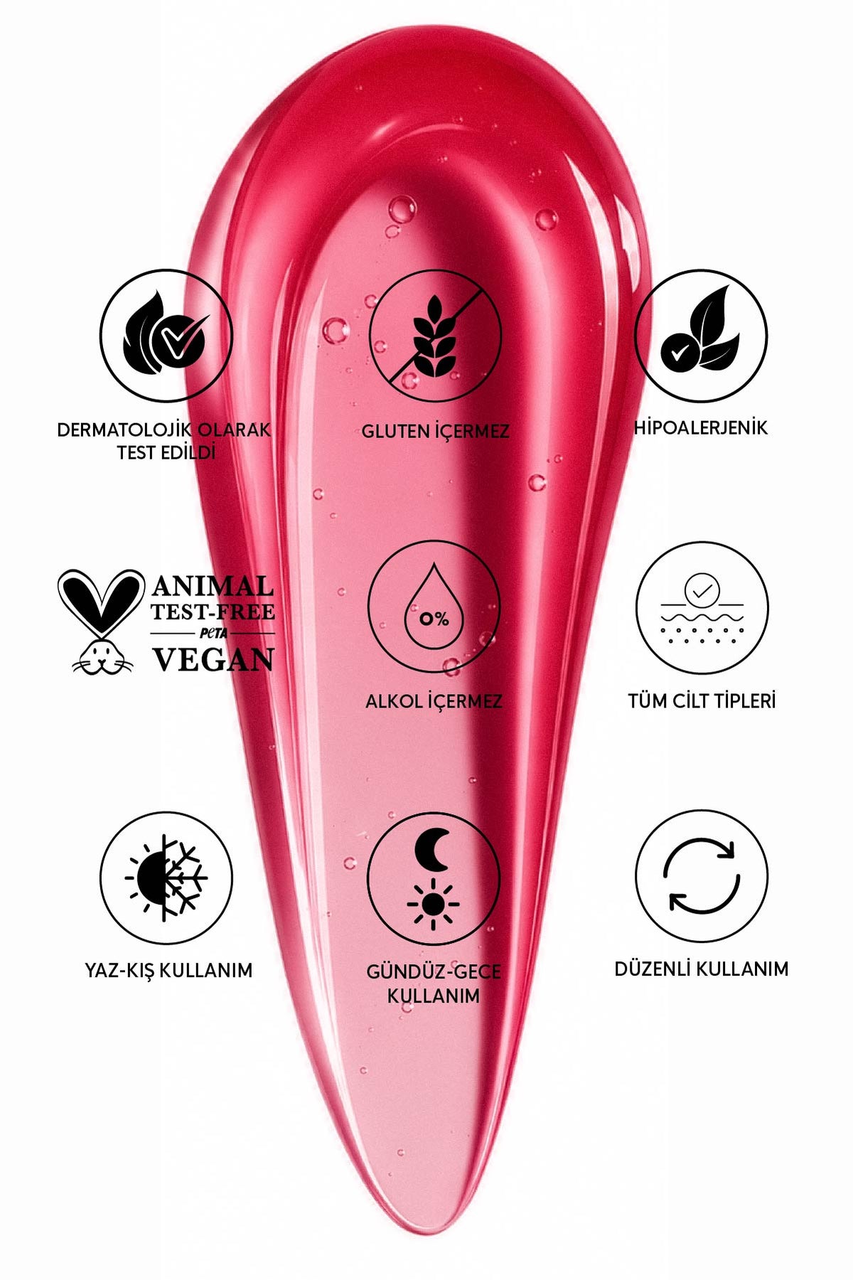 Lip Oil Gloss Strawberry Sorbet