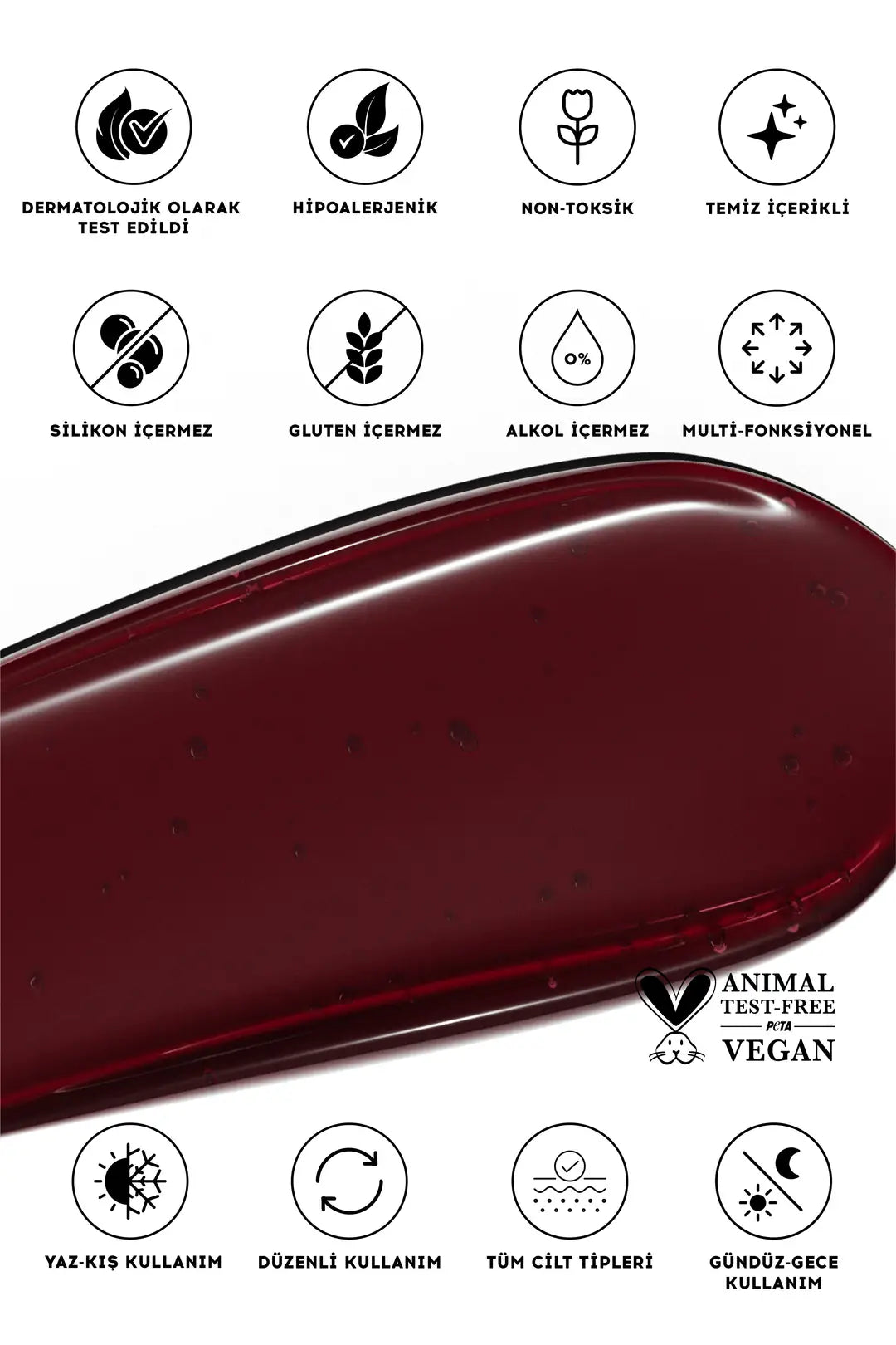 3in1 Lip Balm - Black Cherry