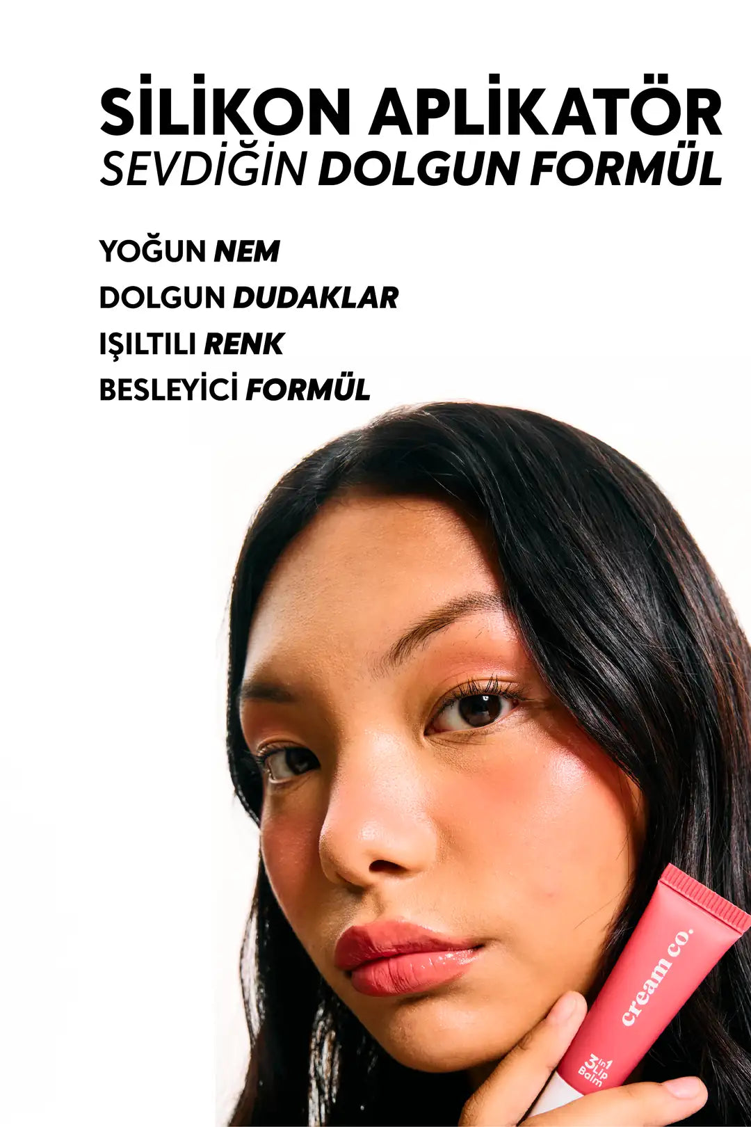 Dudak Nemlendirici & Ayna Seti Cupcake