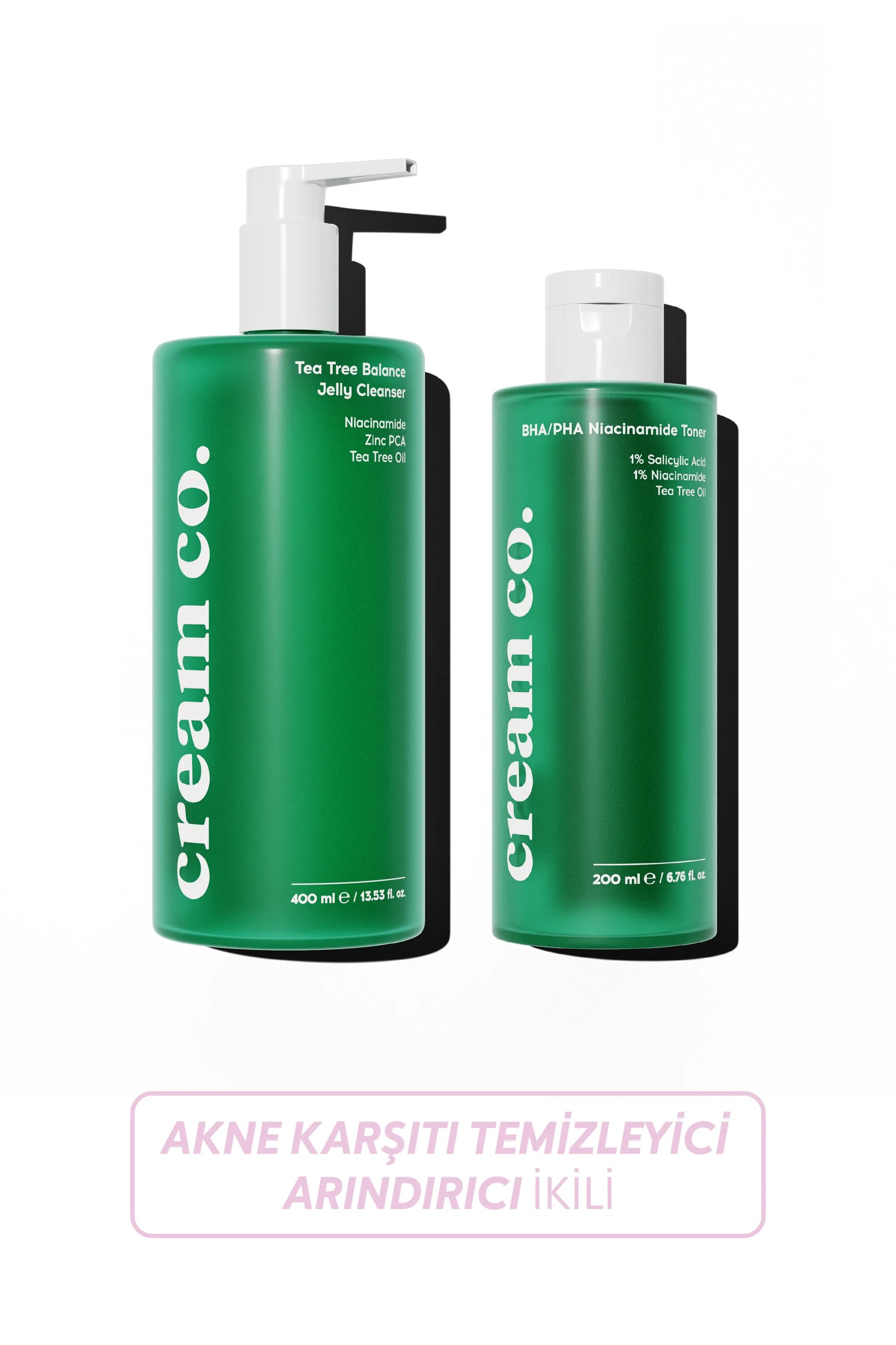 Akne Karşıtı Temizleyici Arındırıcı İkili