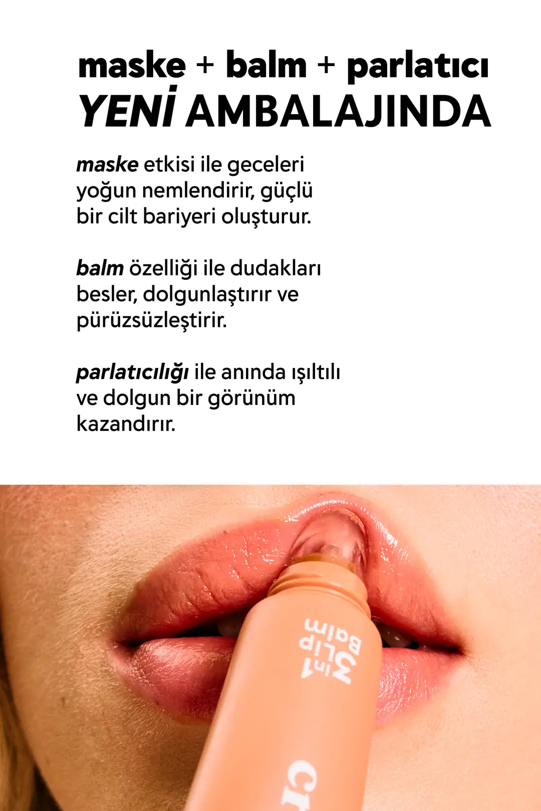 3in1 Lip Balm - Sugar Cookie