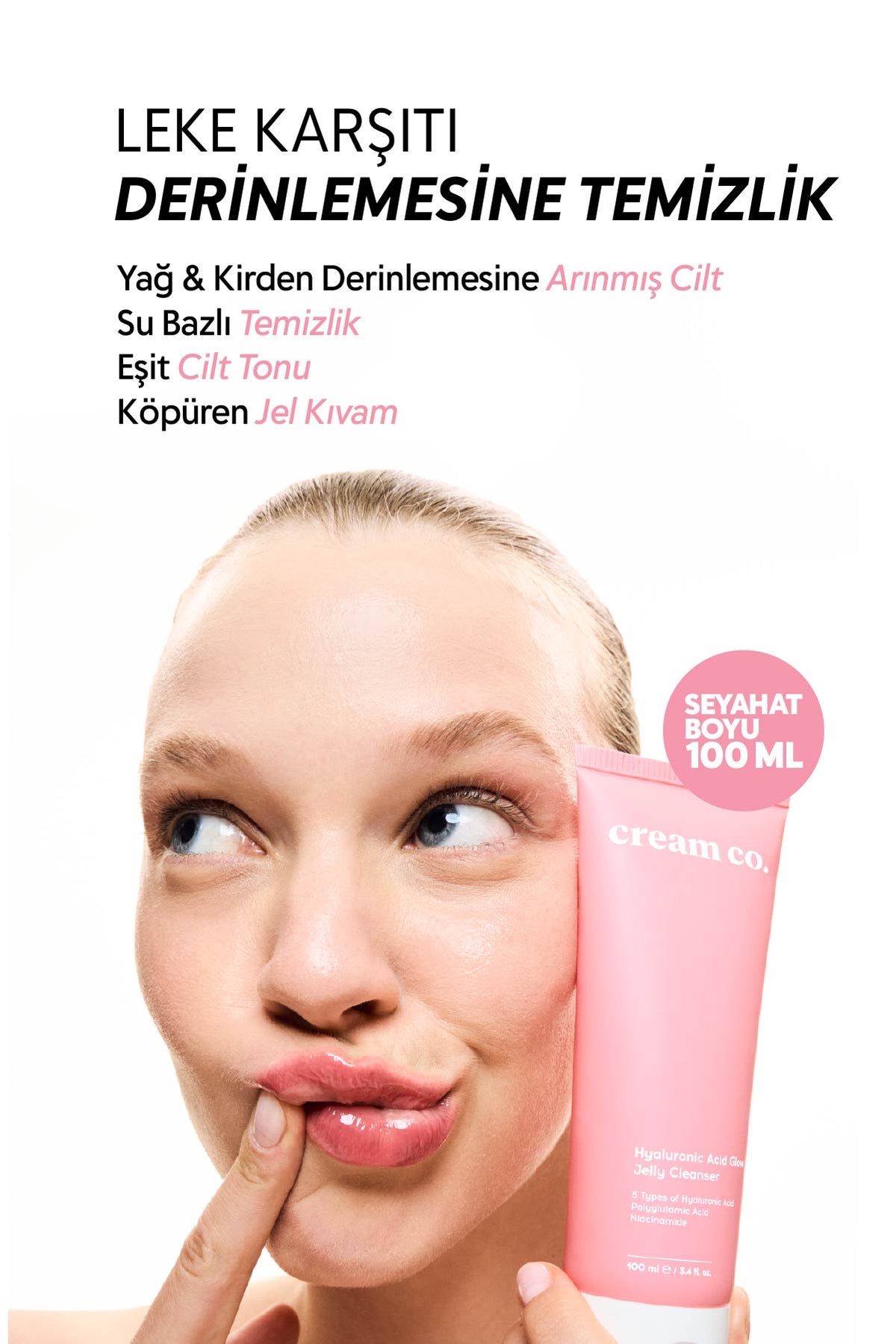 Hyaluronic Acid Glow Jelly Cleanser - 100ML