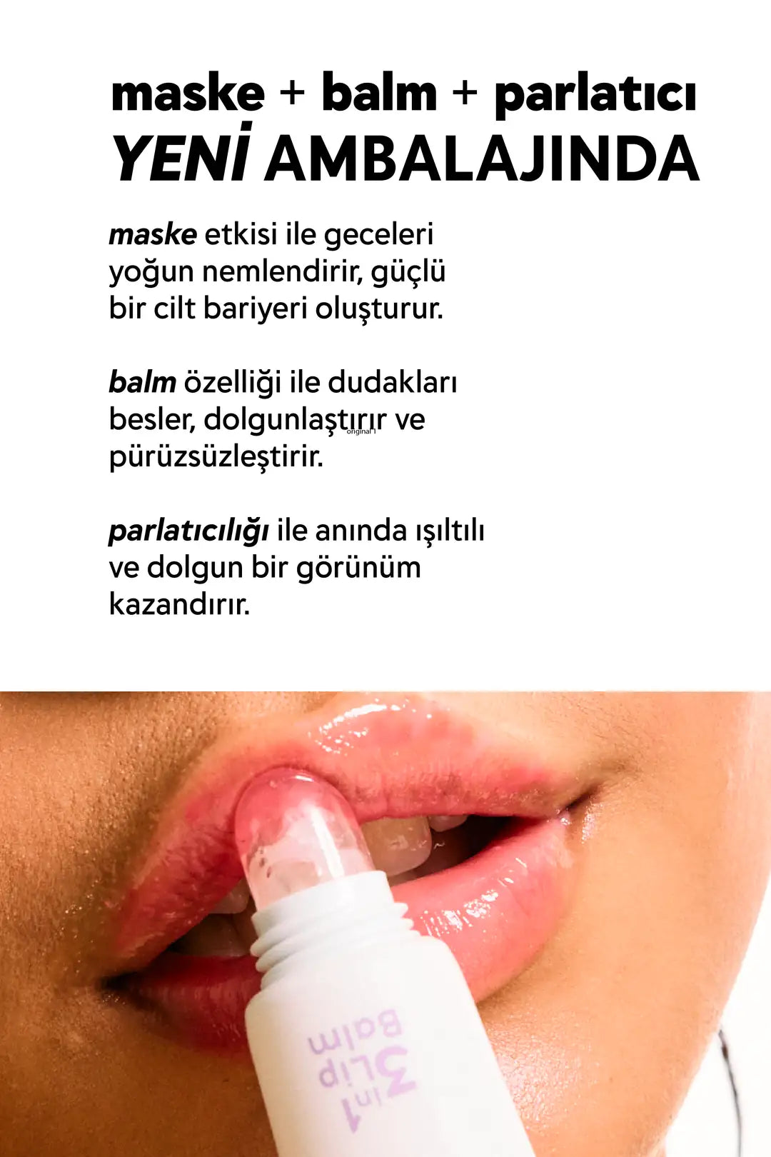 3in1 Lip Balm Original