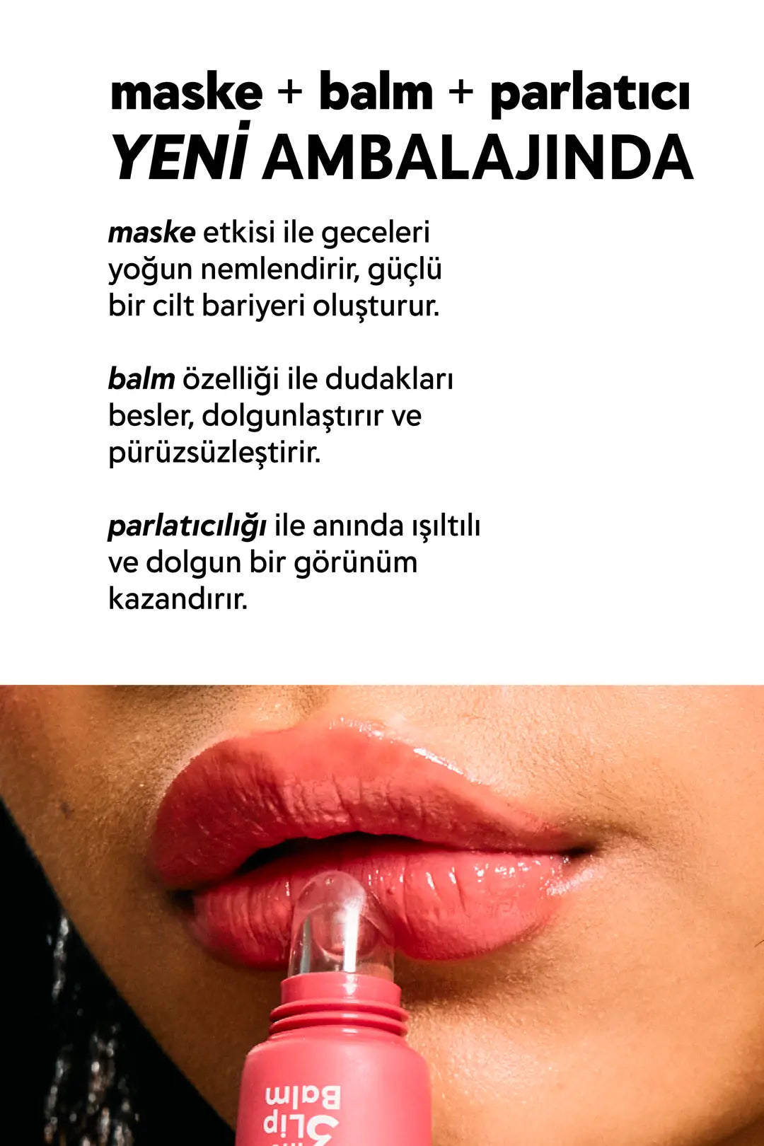 3in1 Lip Balm Cupcake