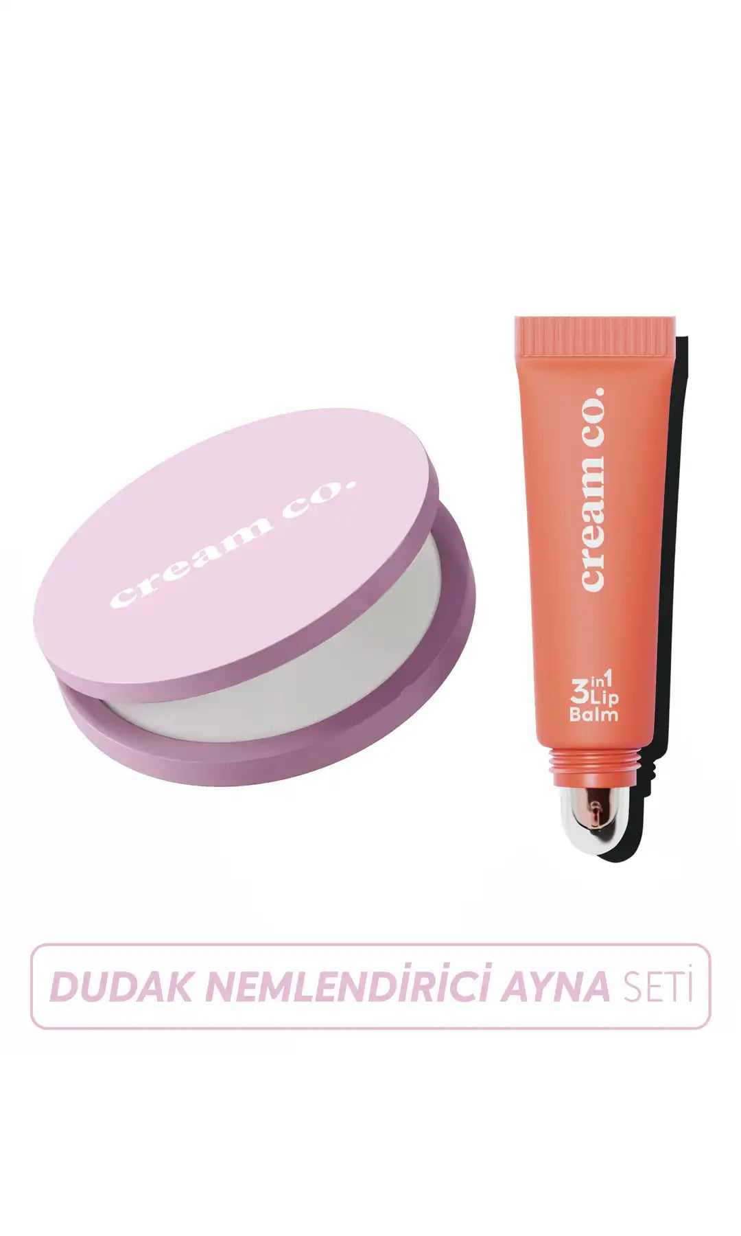 Dudak Nemlendirici & Ayna Seti Sugar Cookie